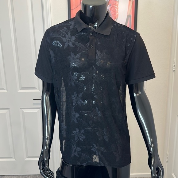 Floral see through polo - Picture 1 of 6